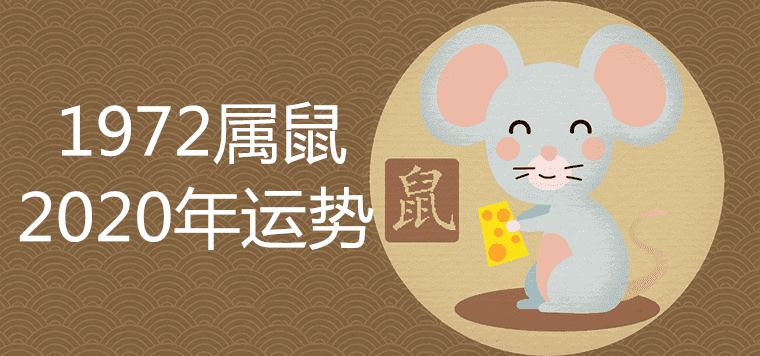 1972 Year of the Rat fortune and fortune in 2020