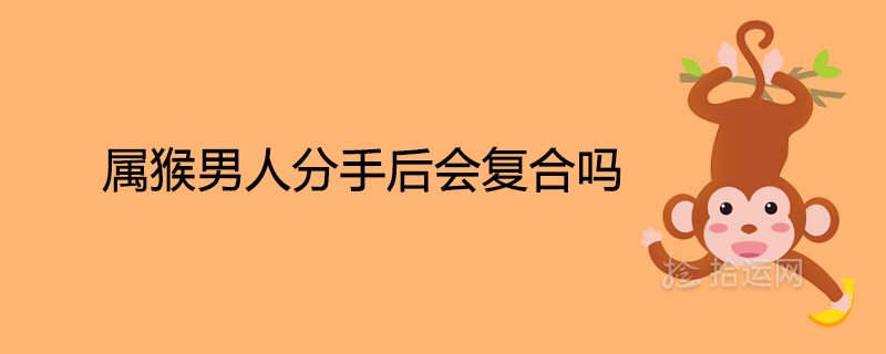 헤어진 후 원숭이 남자가 다시 뭉칠까요?