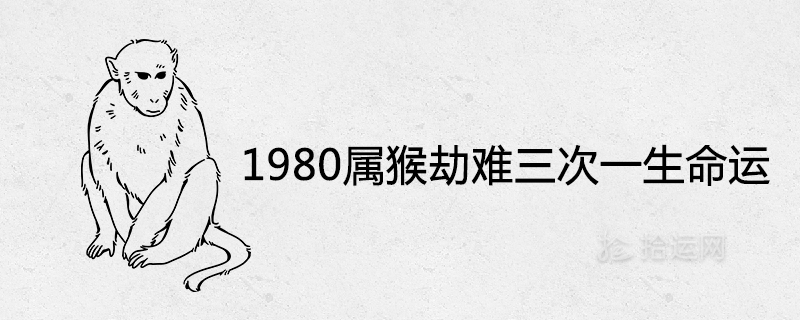 1980 원숭이 환난 세 가지 삶의 운명 분석