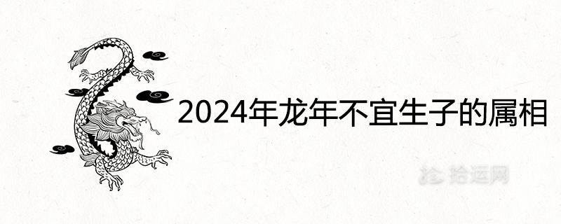 2024 용의 해는 아이를 낳기에 적합하지 않습니다